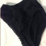 worn black lace panties for sale